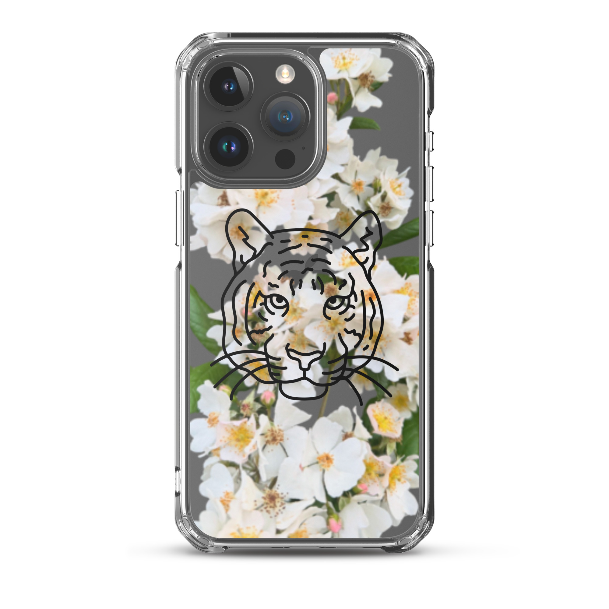 IPhone case - Tiger (clear)