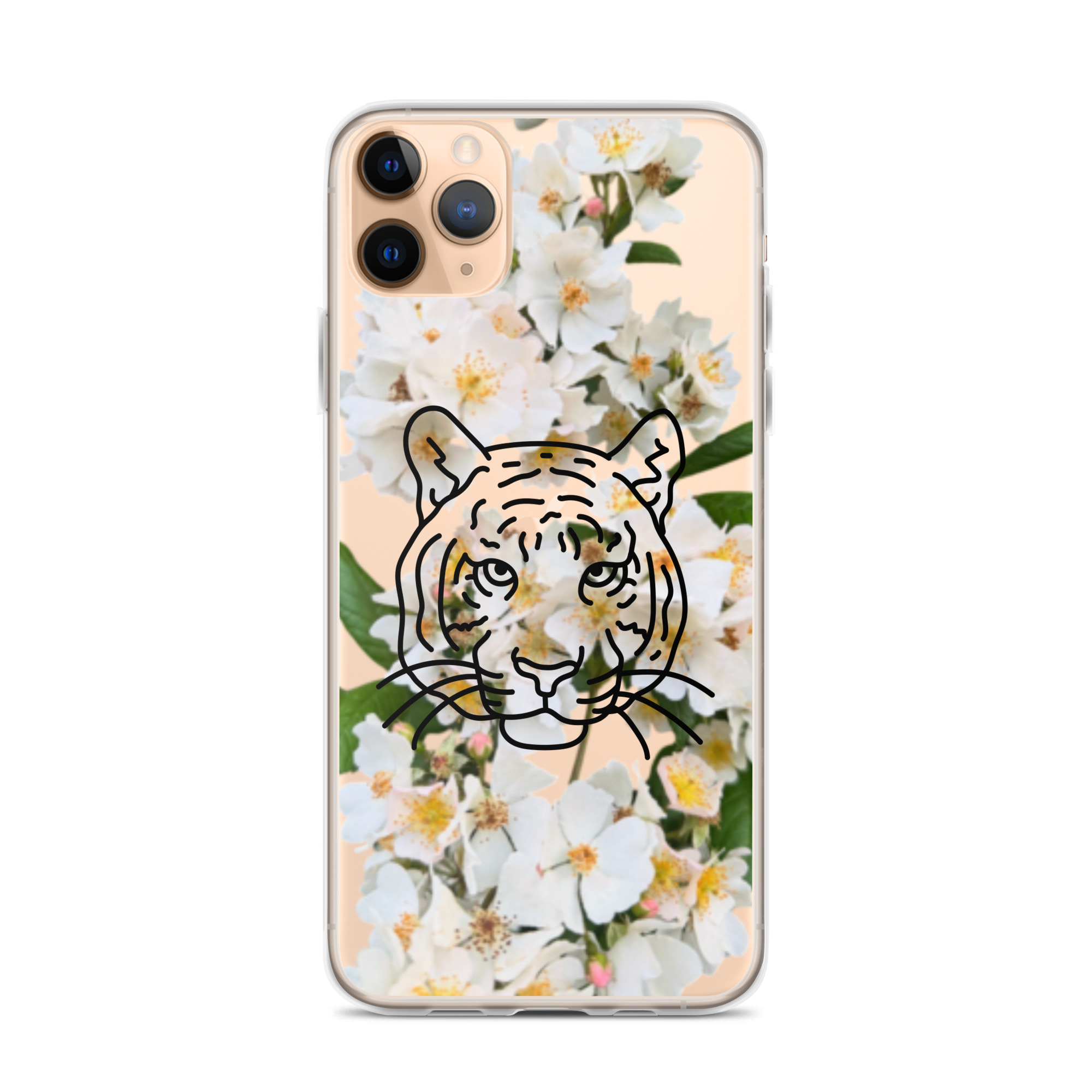 IPhone case - Tiger (clear)