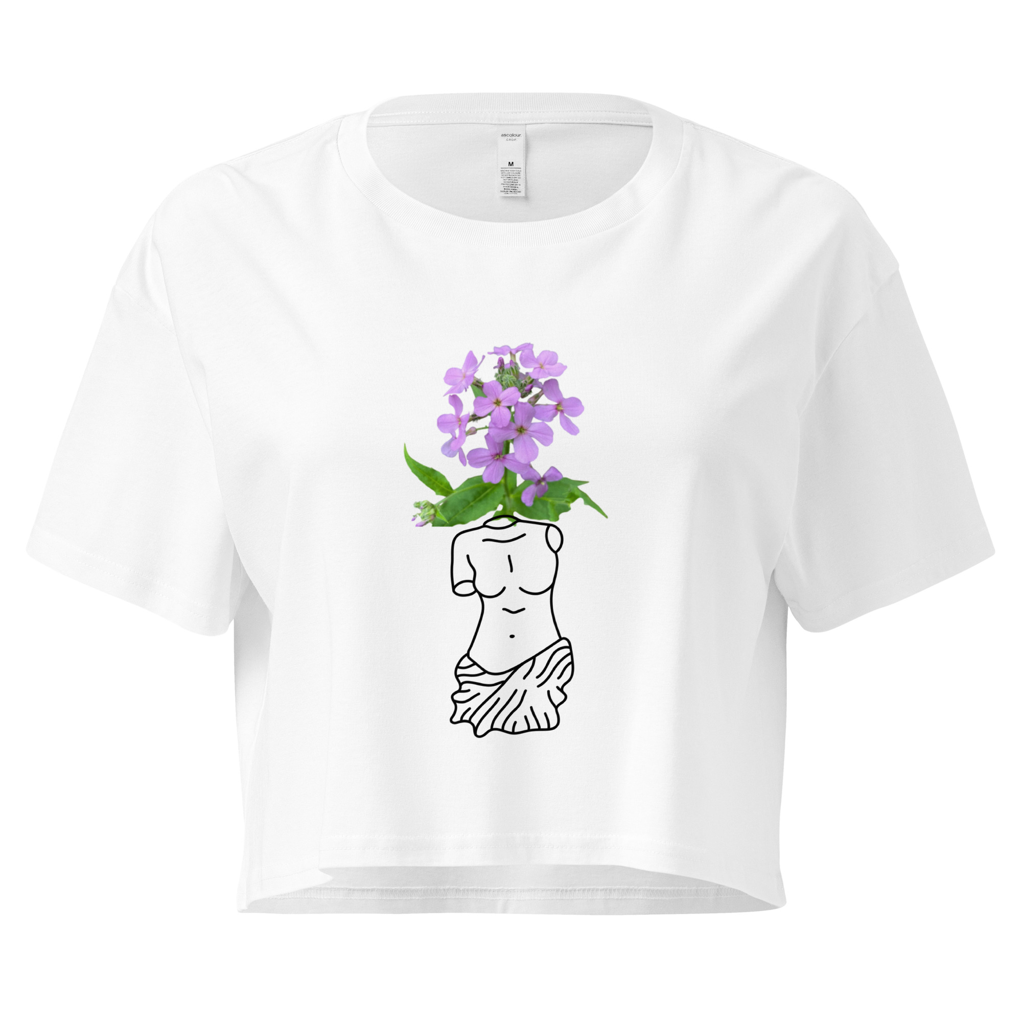 Women's cropped shirt