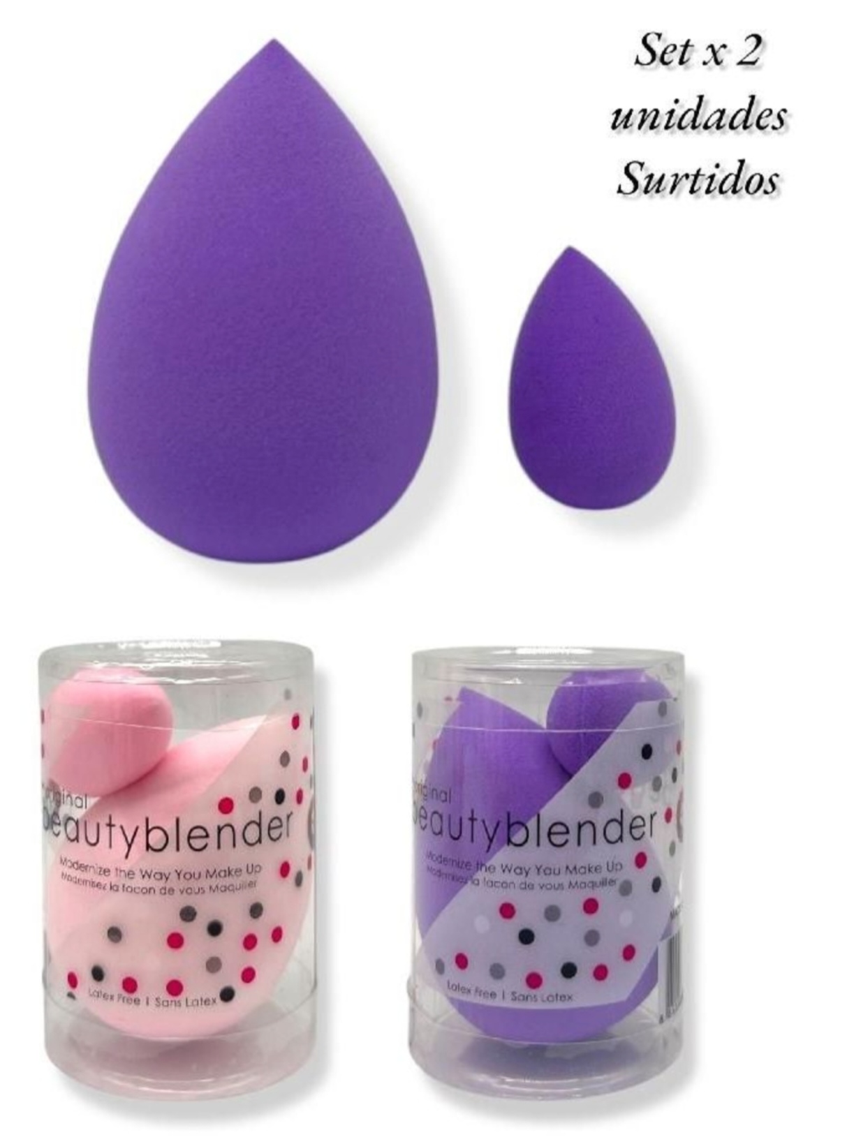 Estuche de blenders x 2 unidades 