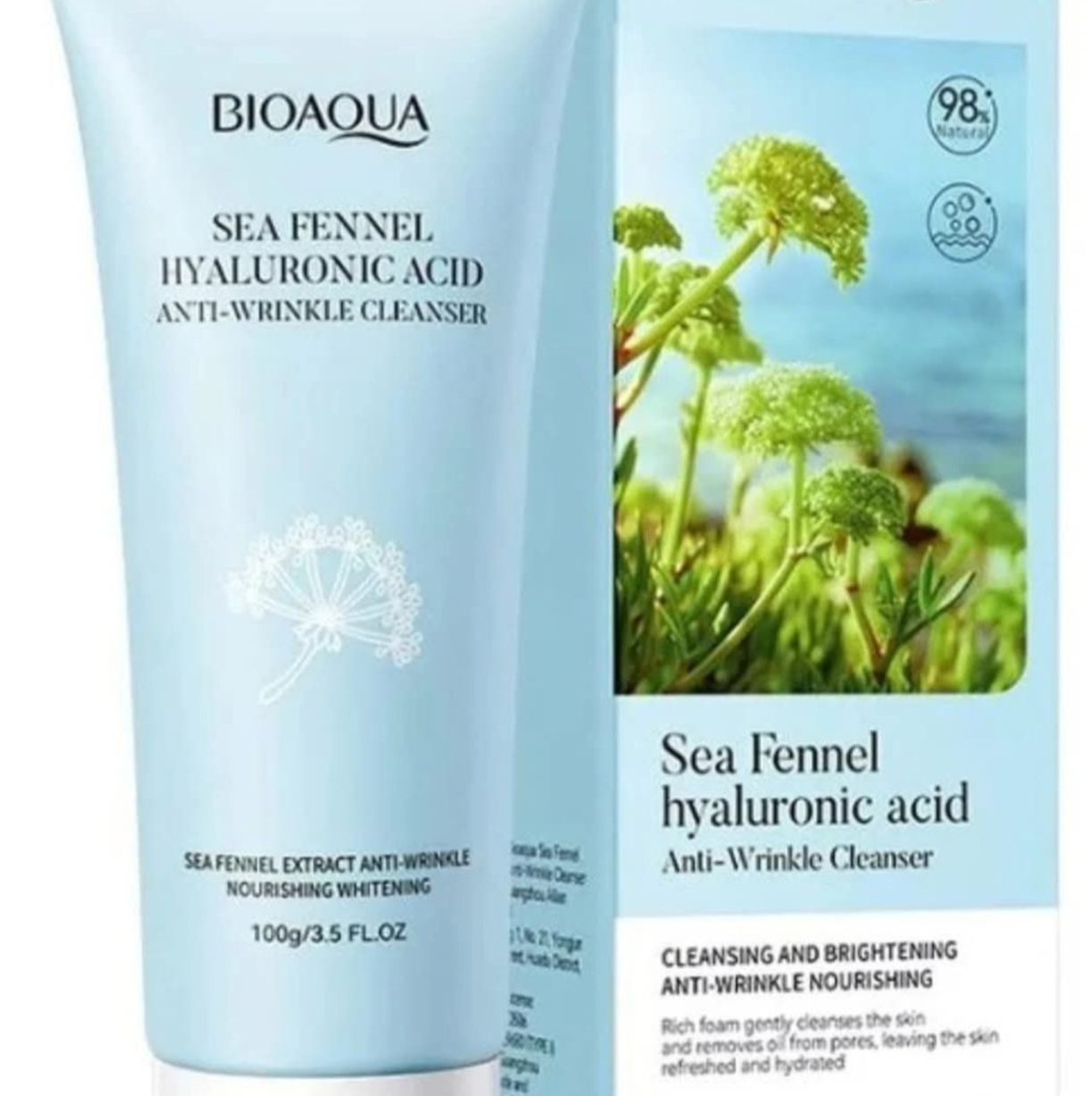 Jabón facial antiedad Bioaqua 