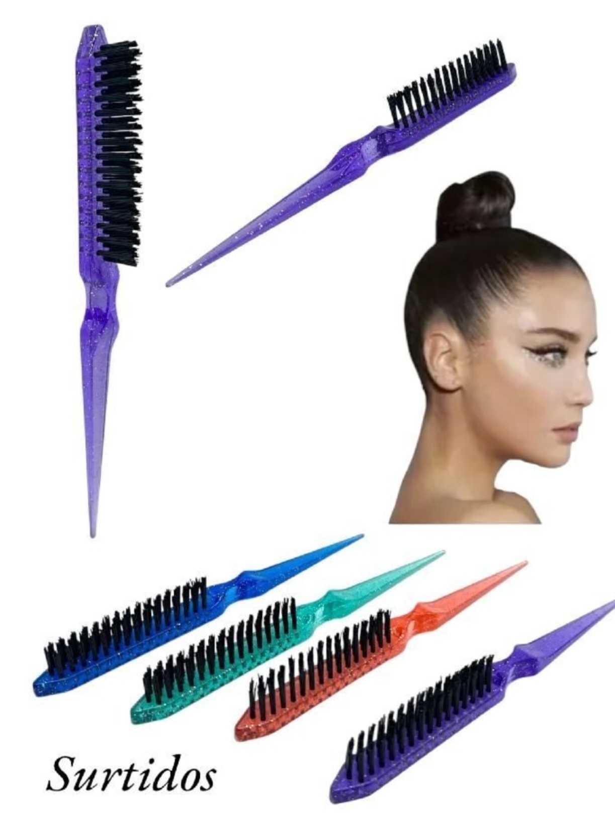 Cepillo pulidor para cabello