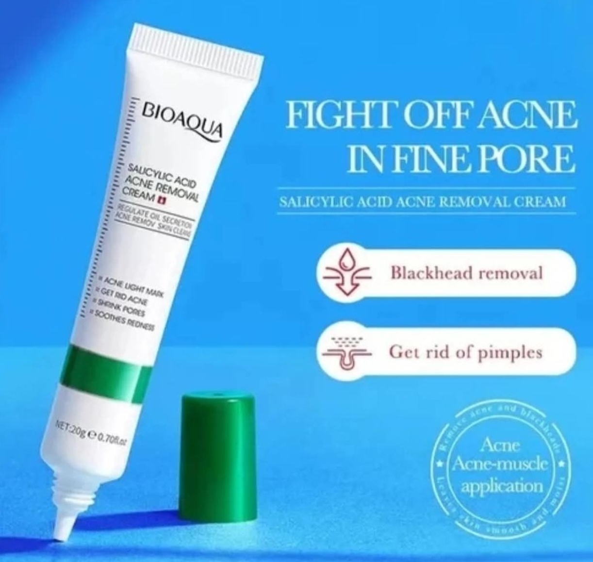 Crema anti acné Bioaqua 