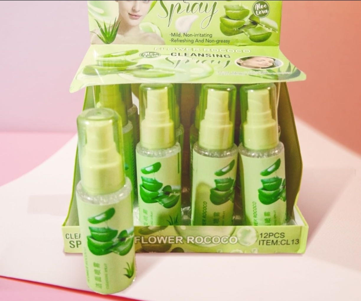 Desmaquillante en spray Aloe vera 50 ml