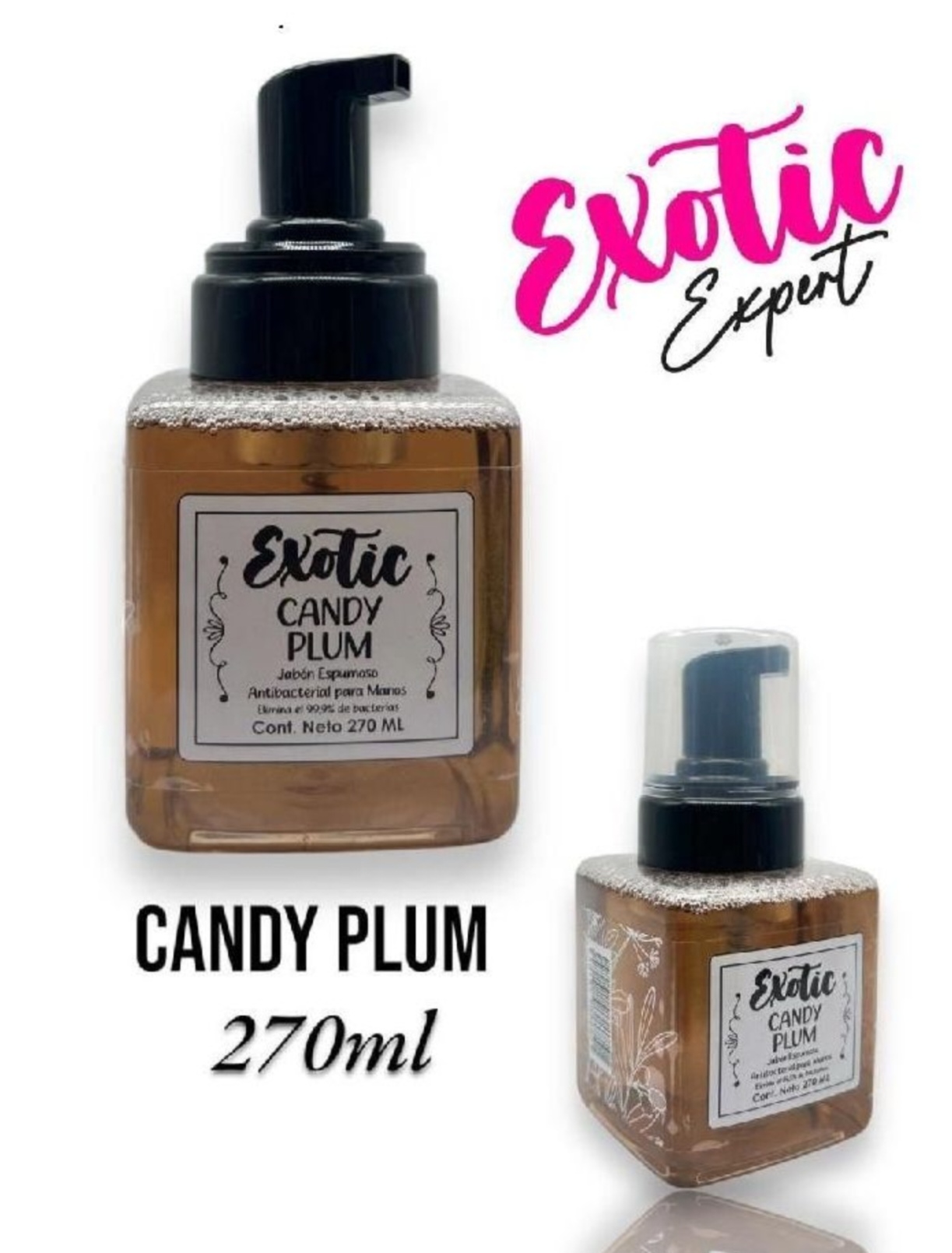 Jabón espumoso de manos 