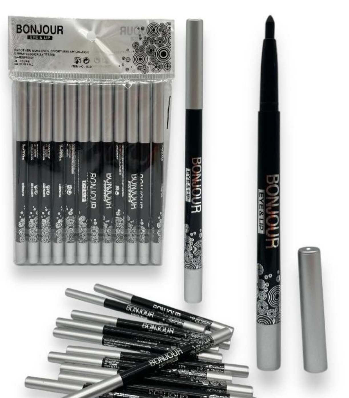 Lapiz delineador carbón retractil 