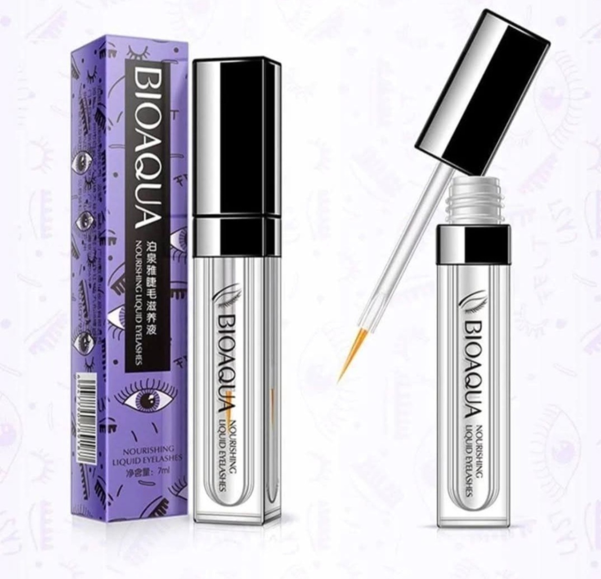 Serum crecimiento de pestañas y cejas Bioaqua 