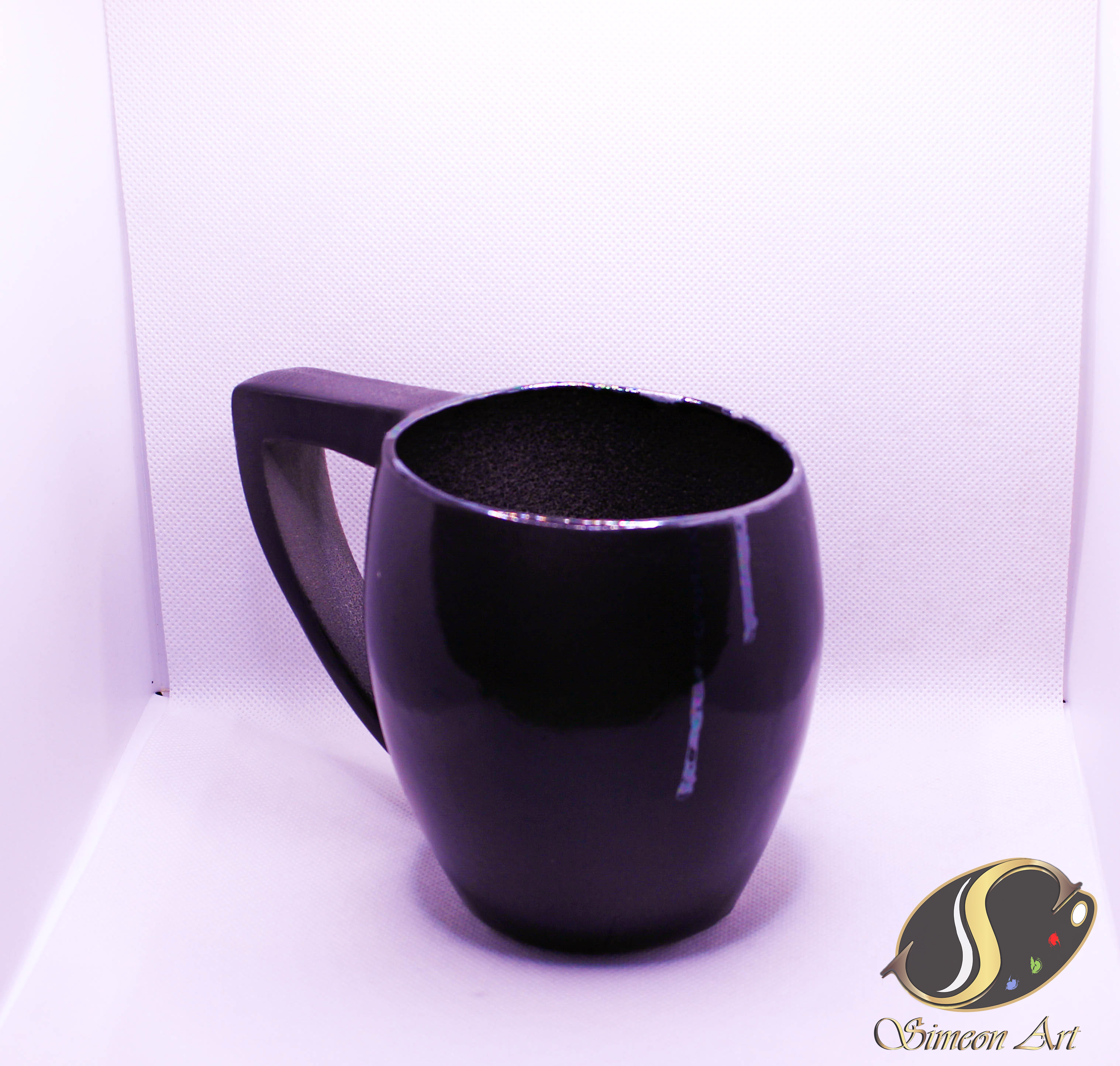 Black Marbel-Ceramic Mug