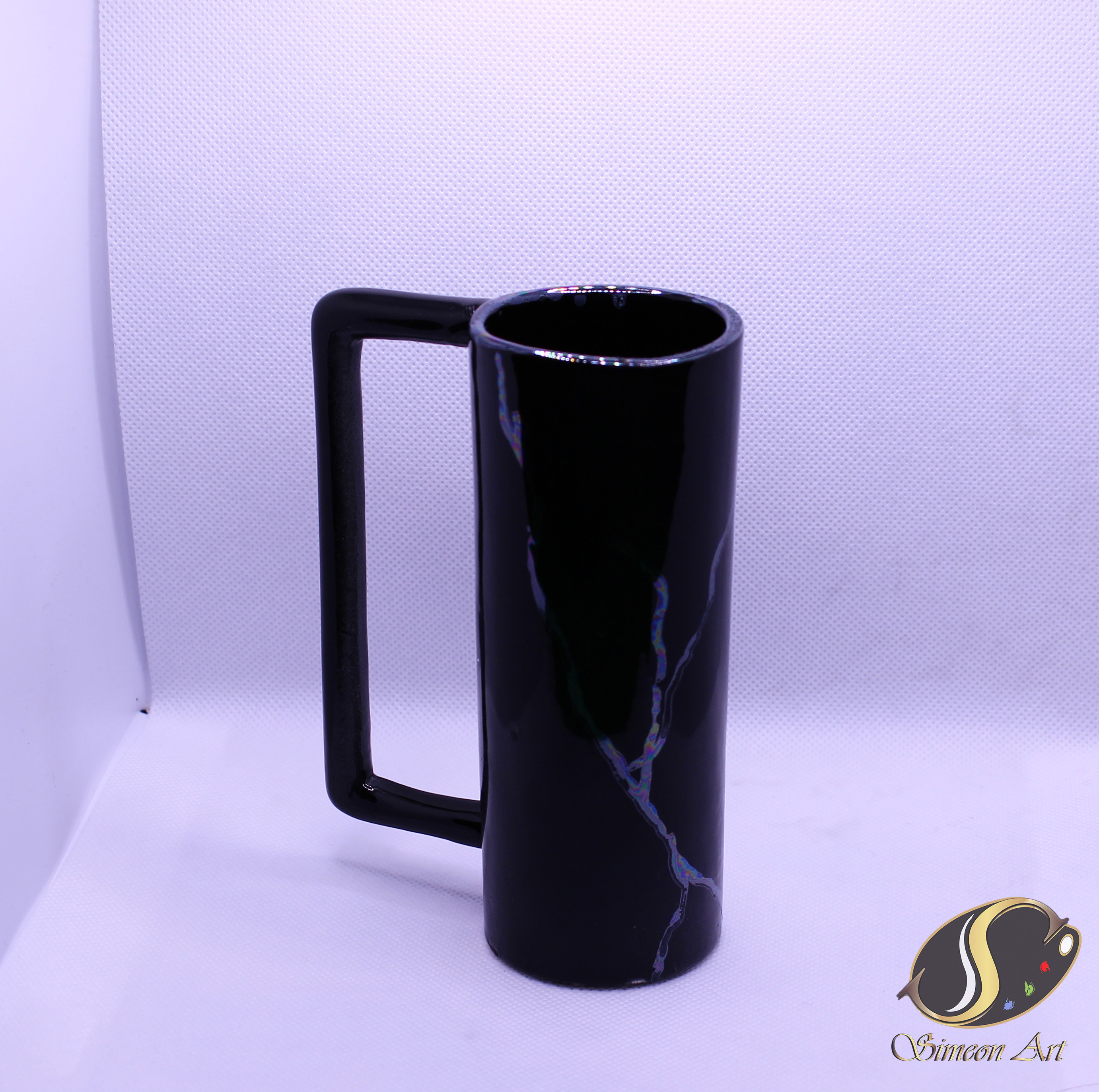 Modern Black Ceramic Mug