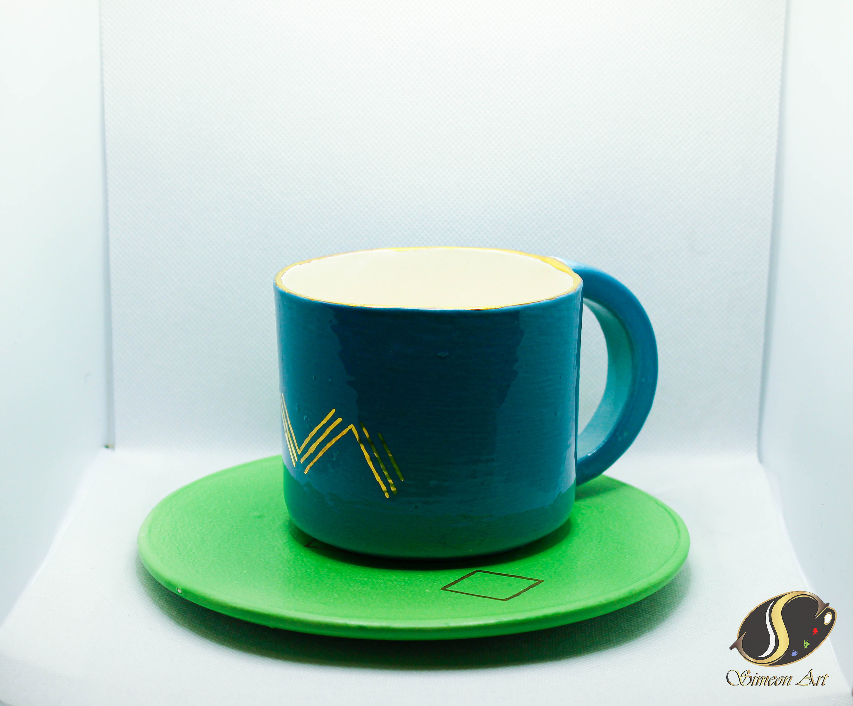 Green Decorative Plate