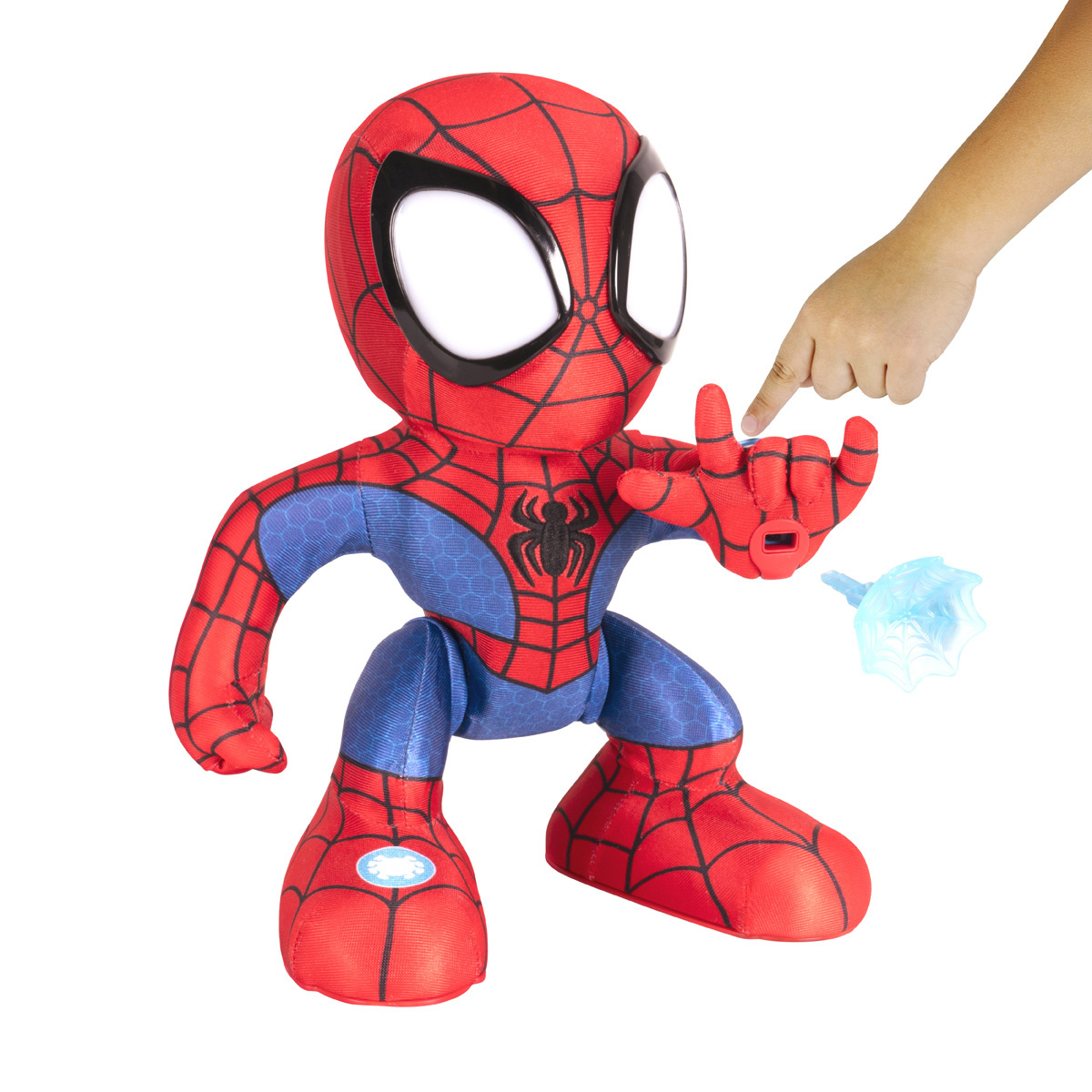 Spidey and His Amazing Friends Flip 12-Inch Animatronic Soft Toy
