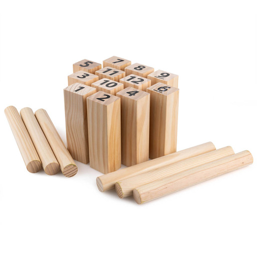 Grasshopper Games 4-in-1 Wooden Garden Games Set