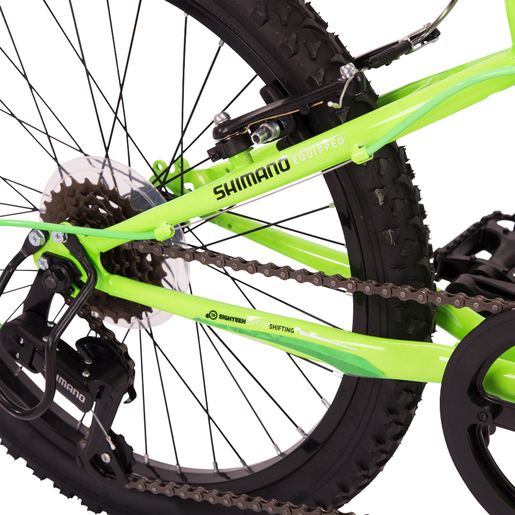 Huffy Extent Junior 20" Mountain Bike - Antifreeze Green