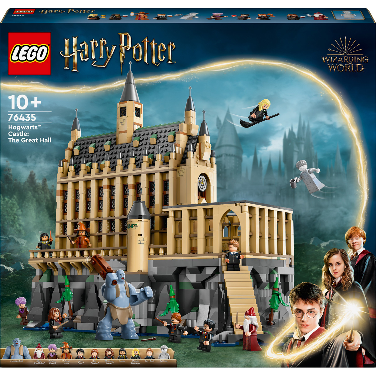 LEGO Harry Potter Hogwarts Castle The Great Hall Construction Set 76435 New