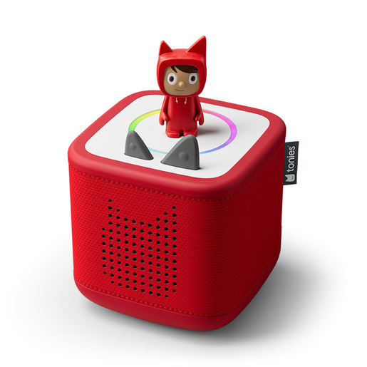 tonies Toniebox 2 Red with 4 Preschool Audio Tonies