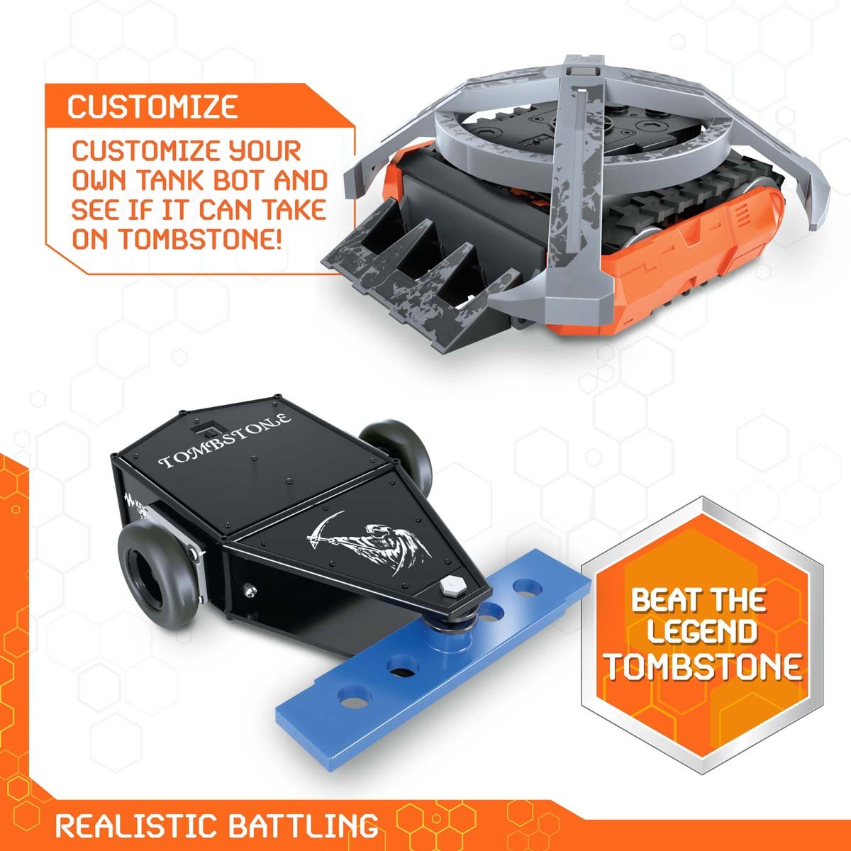 Hex Bots BattleBots Arena MAX Playset