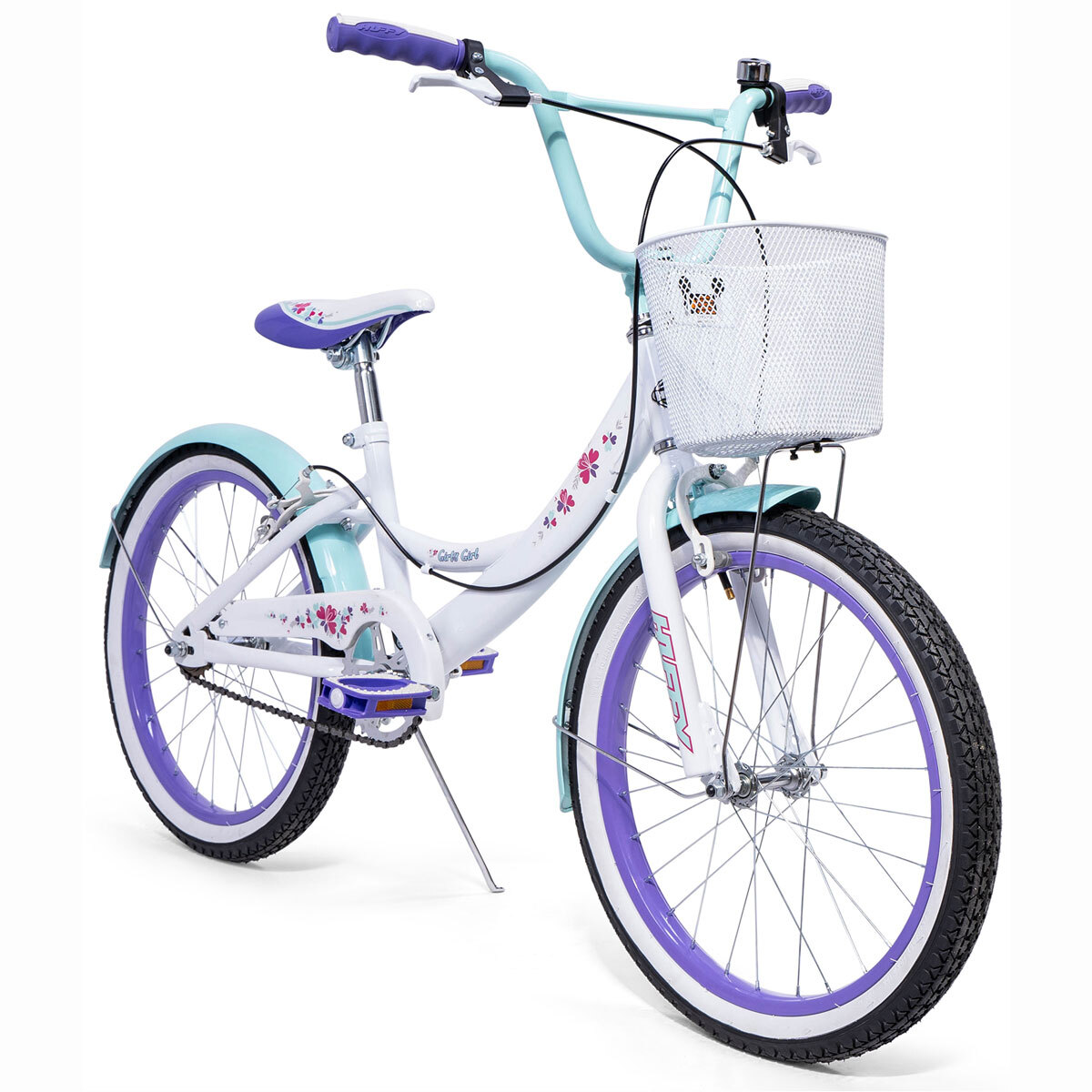 Huffy Girly Girl 20" White Bike