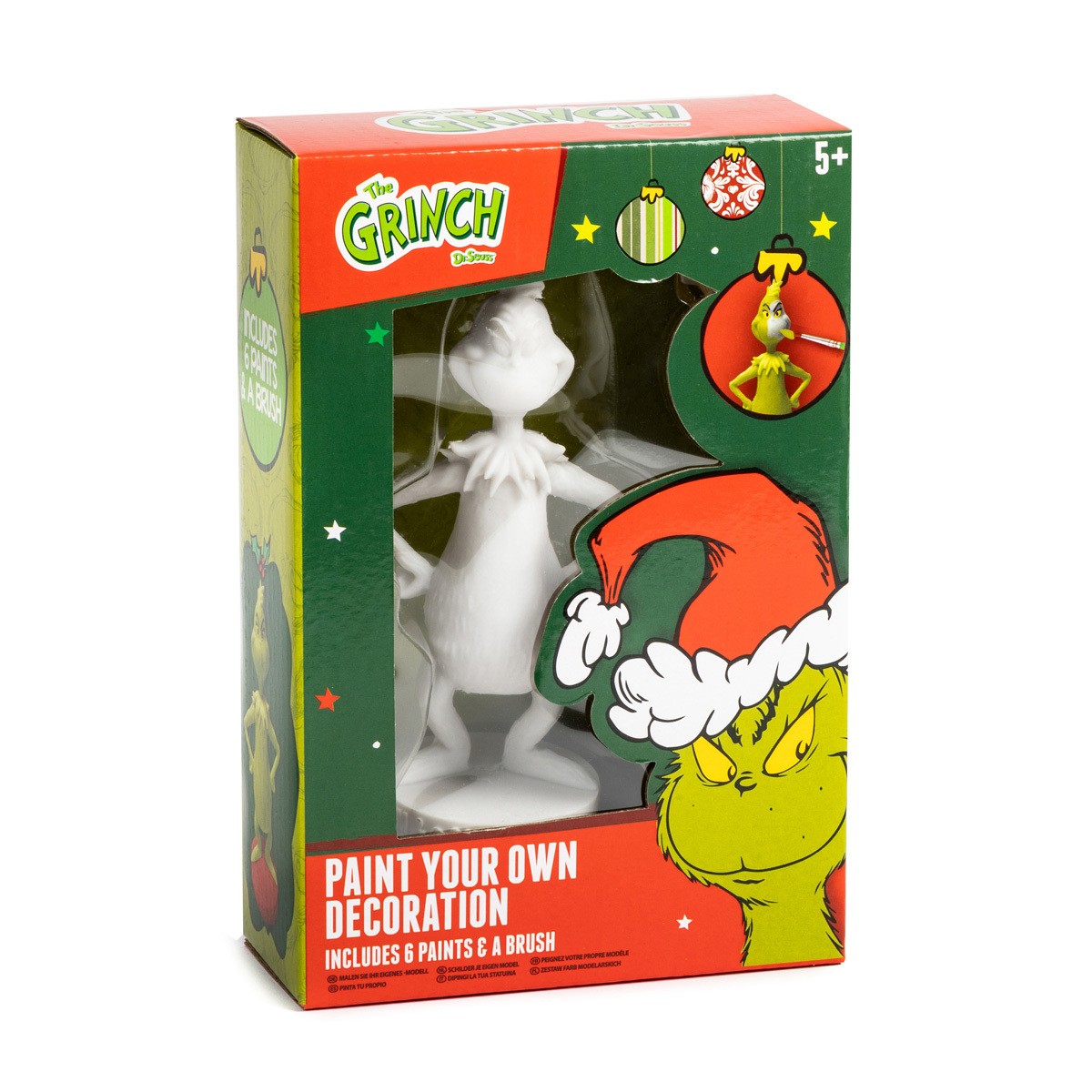 The Grinch Paint Your Own Decoration Craft Set