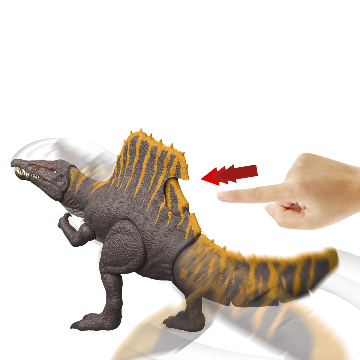 Jurassic World Spinosaurus Tail Thrasher Dinosaur Rebirth