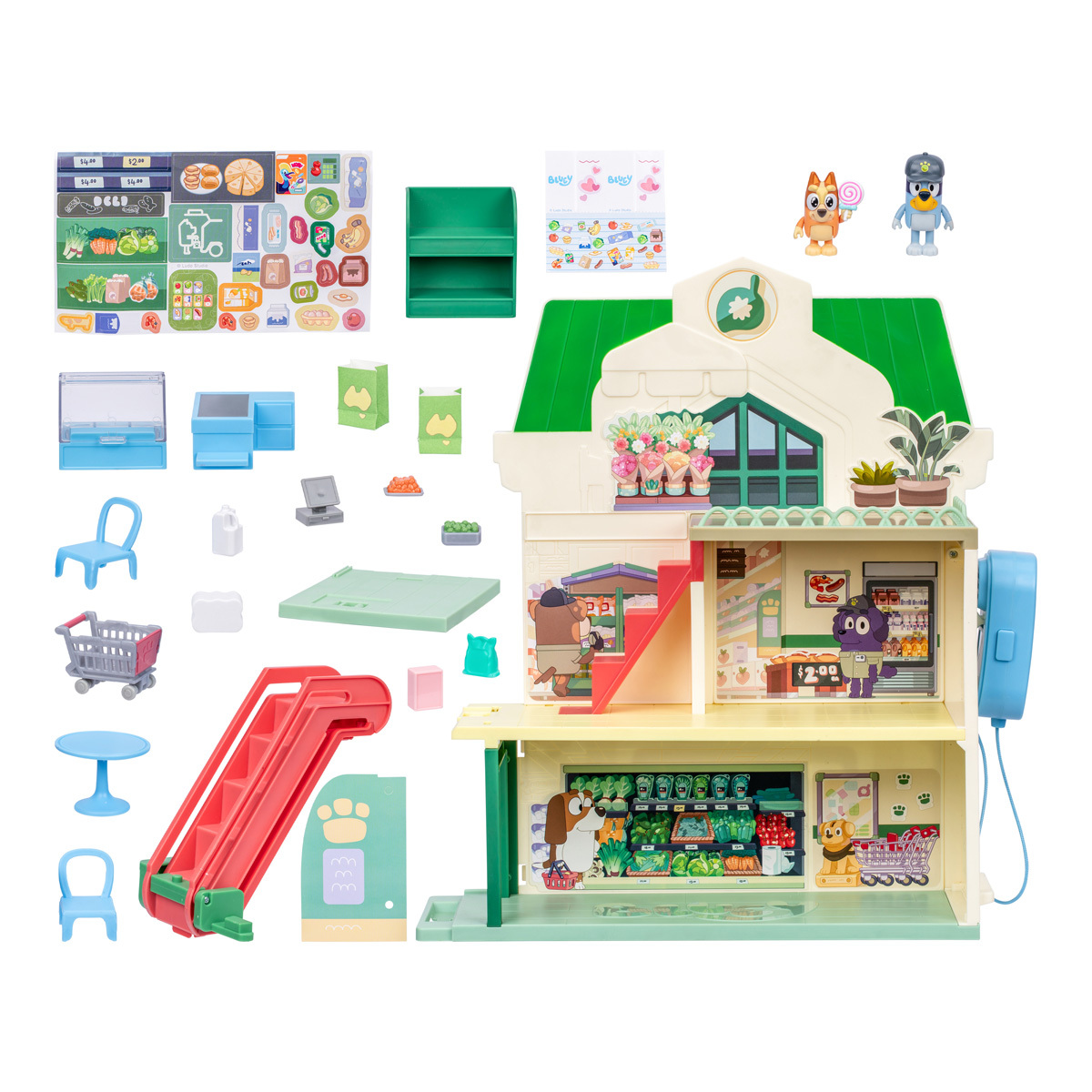 Bluey Supermarket Playset