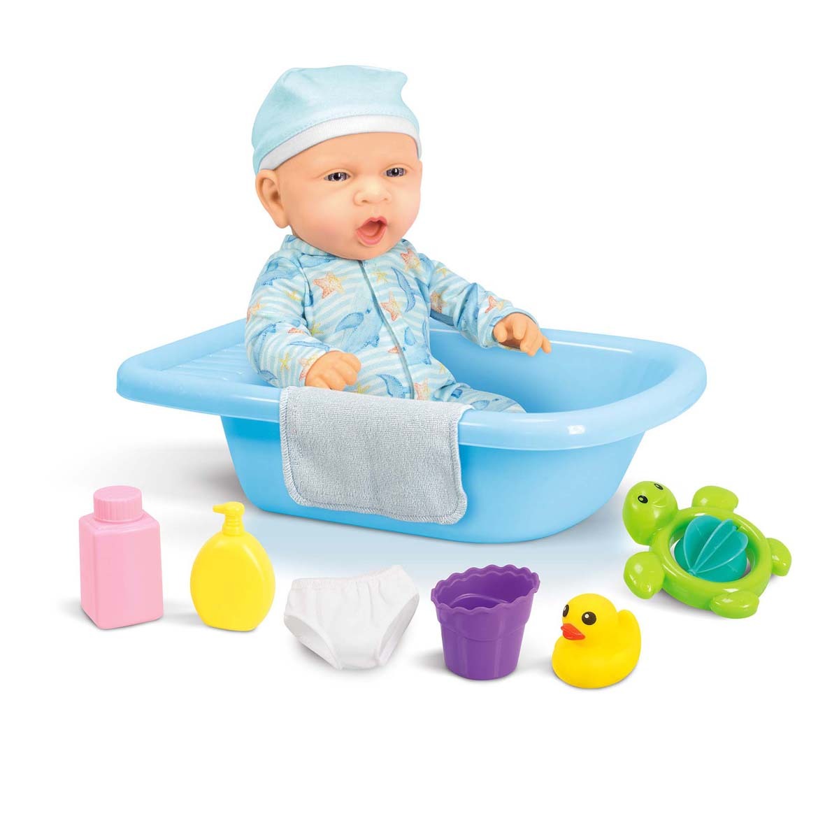 Babylife Bath And Doll Playset
