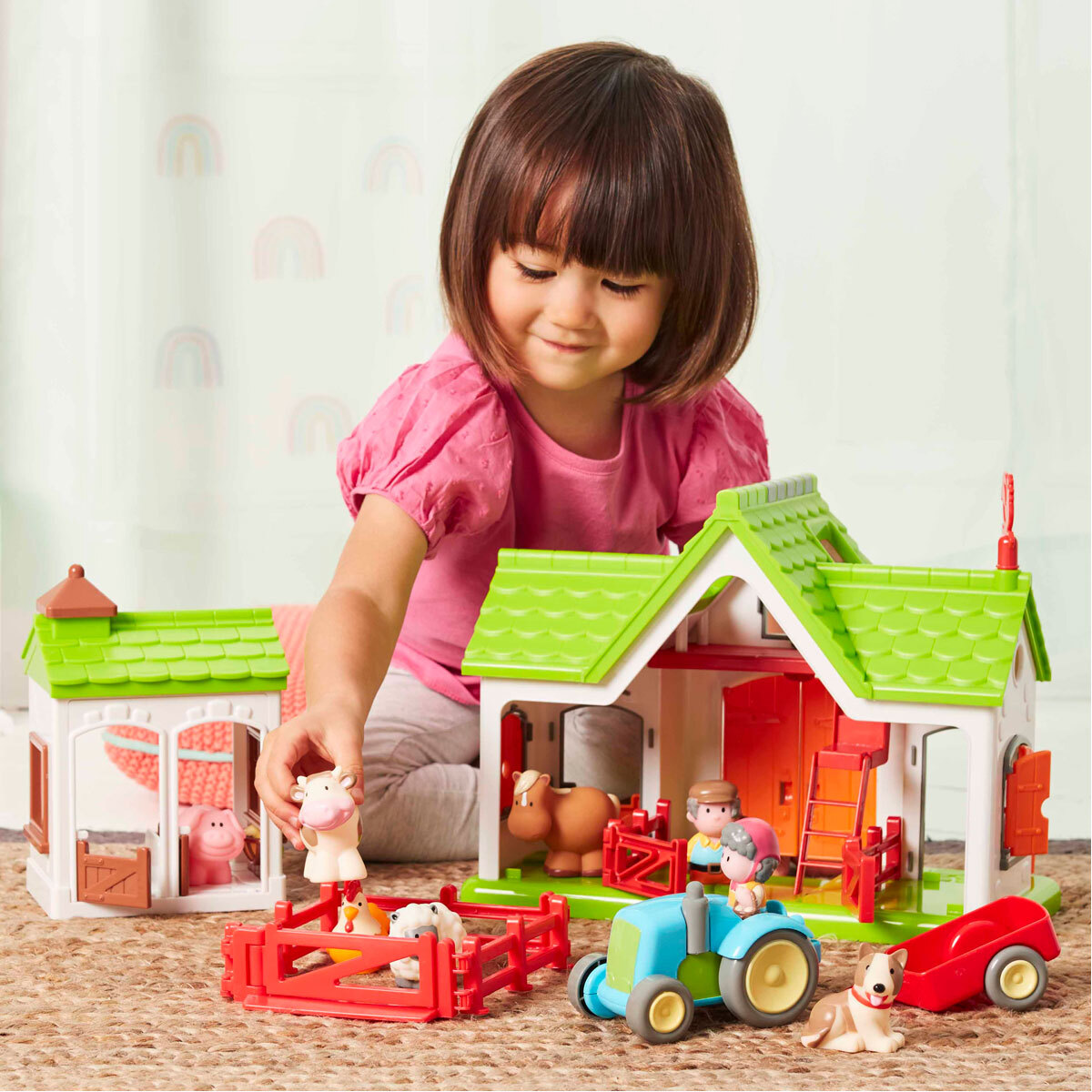 Happyland Farm Playset