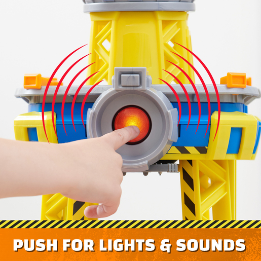 Paw Patrol Rubble & Crew Bark Yard Crane Tower Playset