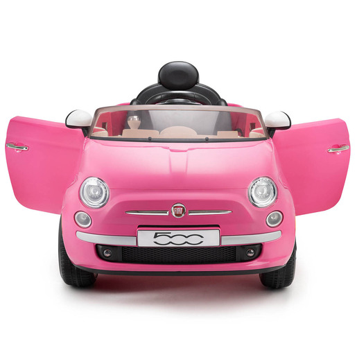 Xootz Fiat 500 Car Electric 6V Ride On Pink