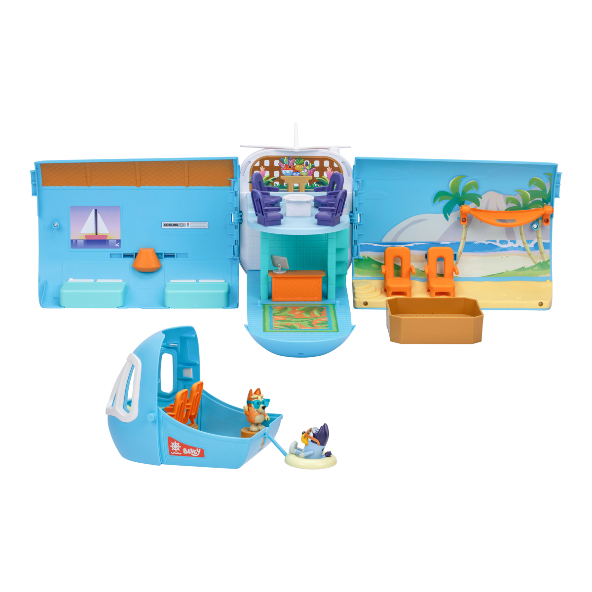 Bluey 3-in-1 Transforming Plane Playset
