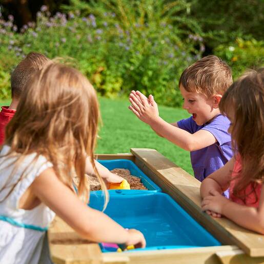 TP Deluxe Wooden Picnic Table Sandpit
