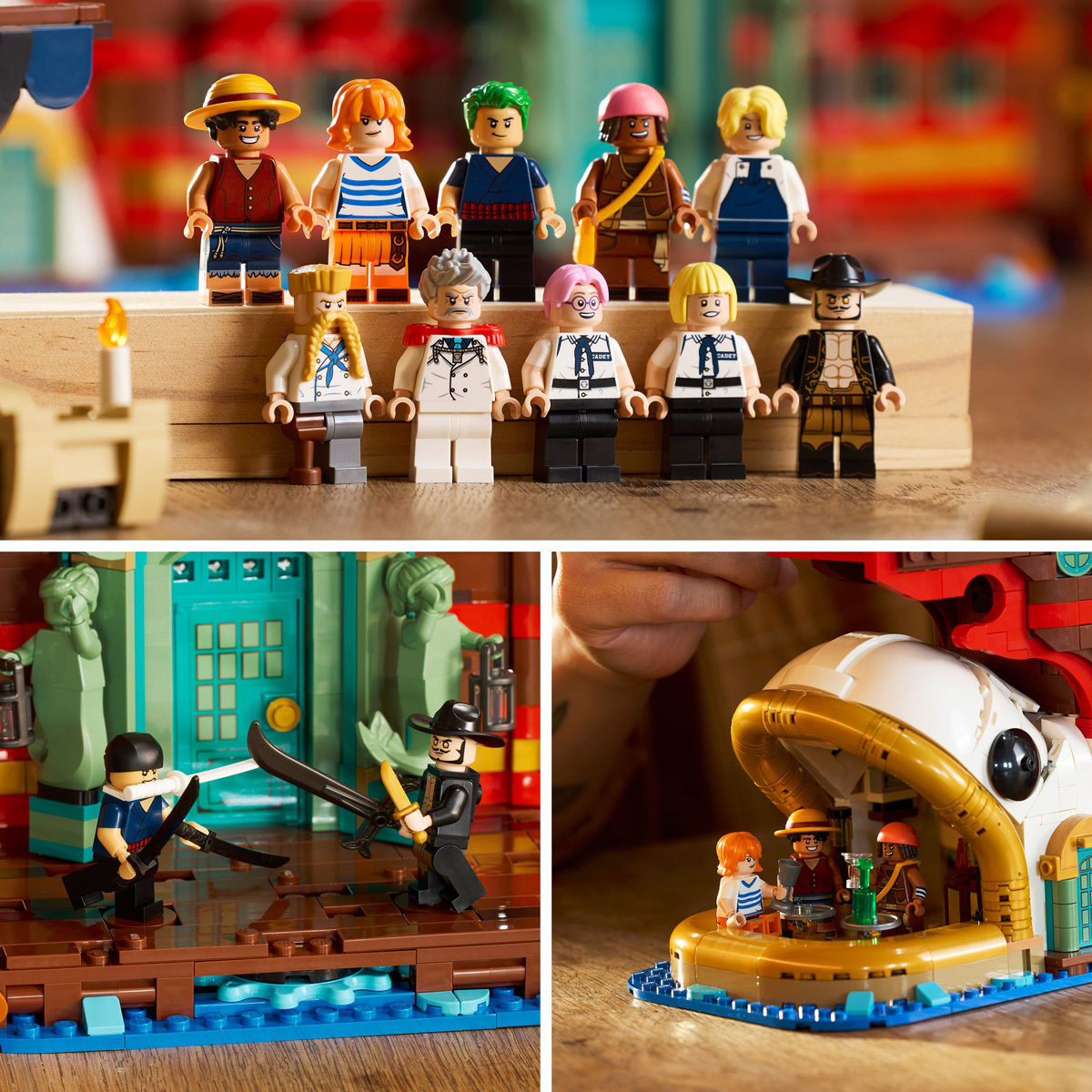 LEGO One Piece The Baratie Floating Restaurant Construction Set 75640