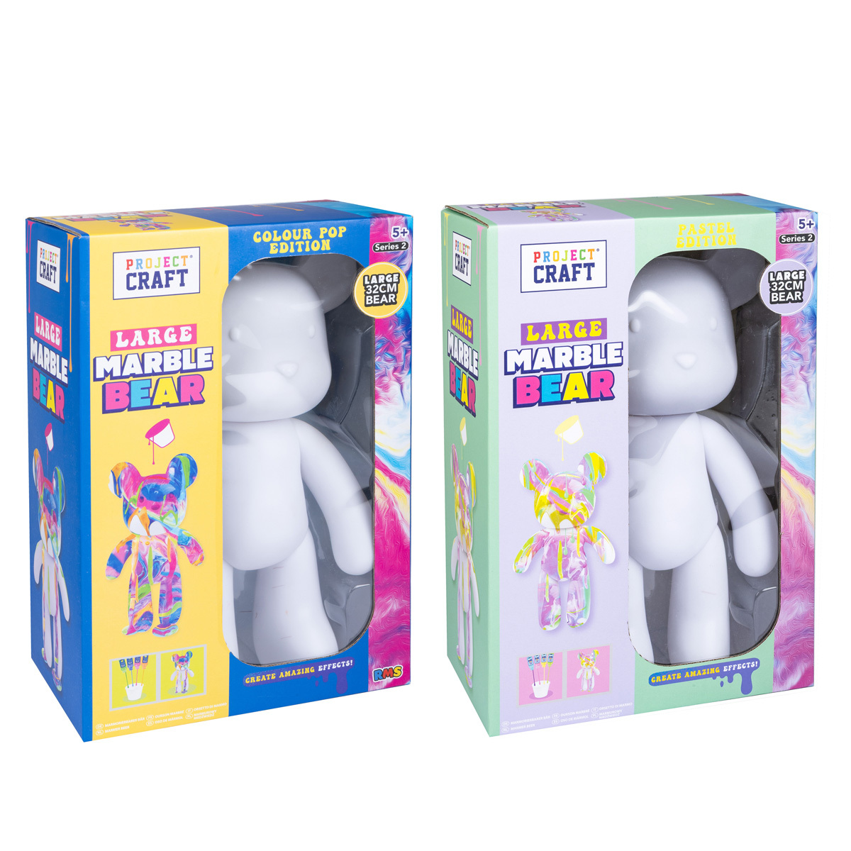 Large Marble Bear Paint Craft Set (Styles Vary)
