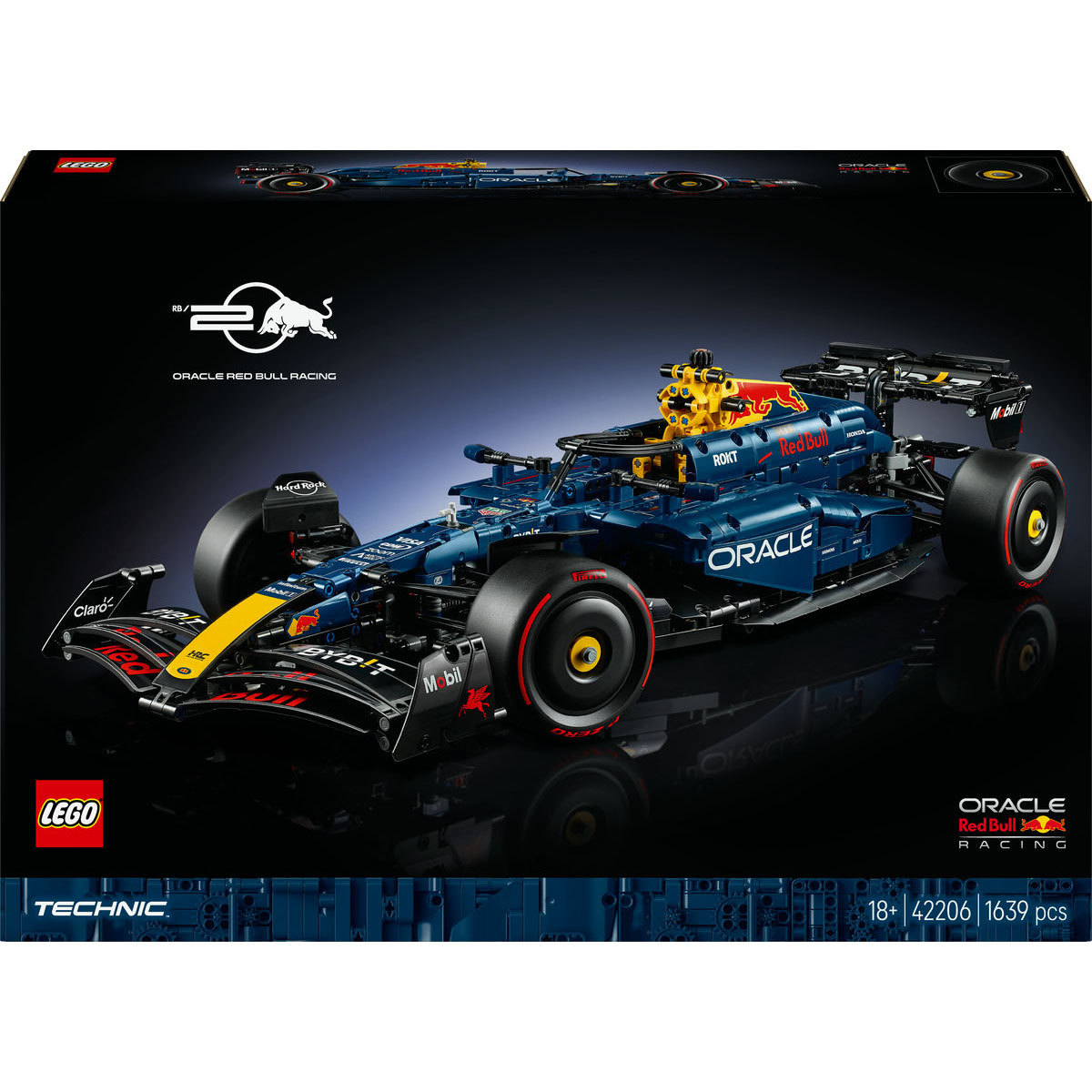 LEGO Technic Oracle Red Bull Racing RB20 F1 Car Construction Set 42206