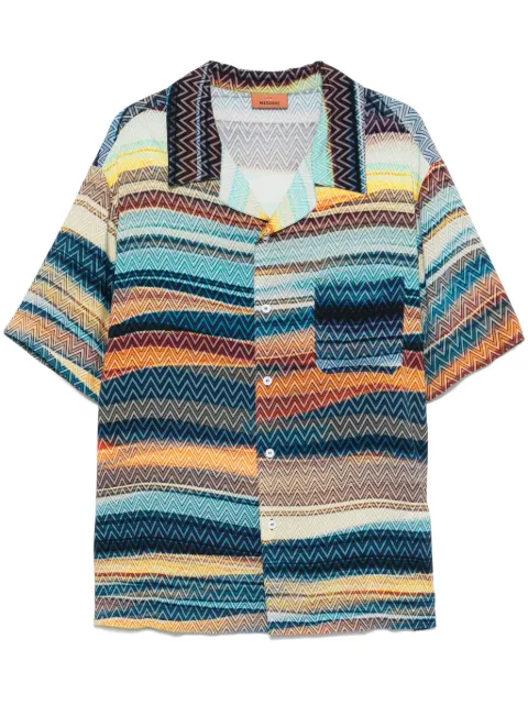 Colorful Zigzag Pattern Shirt