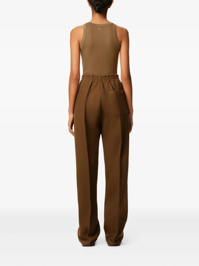 Women's Brown Sleeveless Top