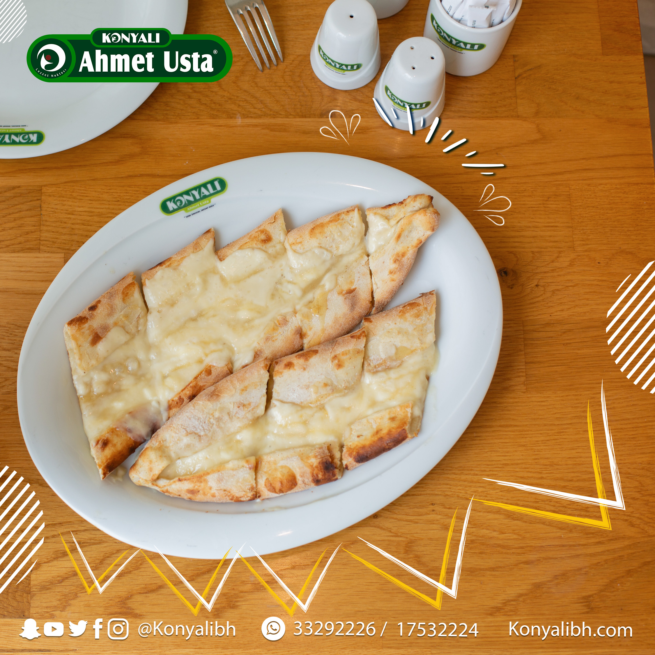 Turkish Cheese Pide