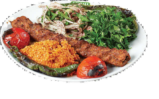 Adana Kebab Plate
