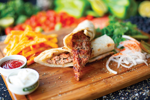 Grilled Meat Wrap