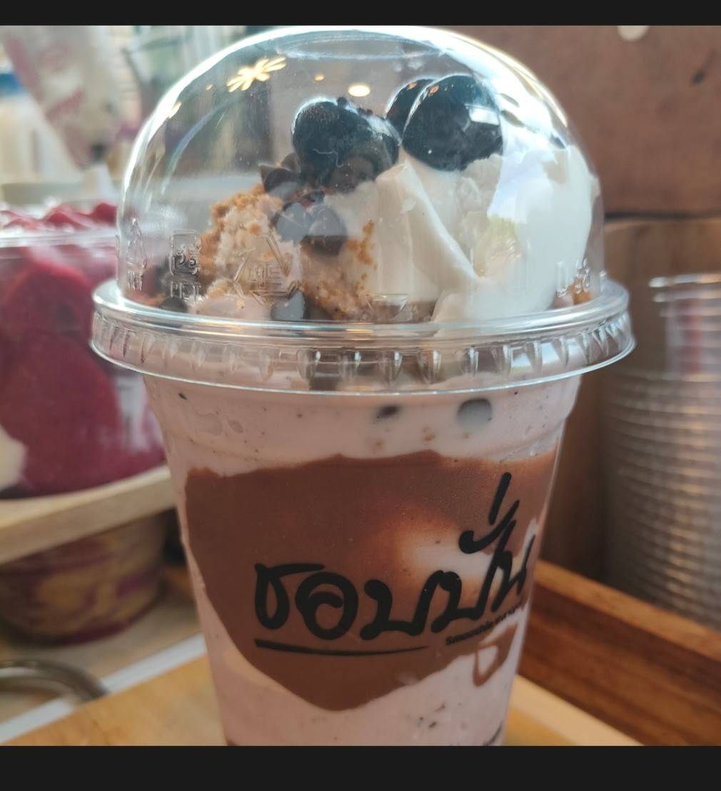 สมูทตี้บลูเบอร์รี่ชีสเค้ก