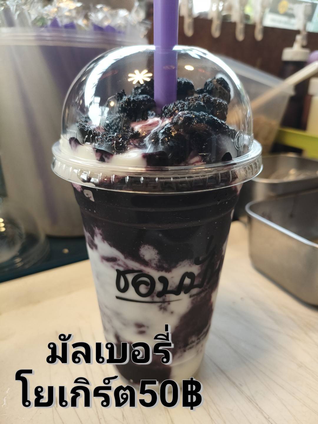 มัลเบอร์รี่โยเกิร์ต