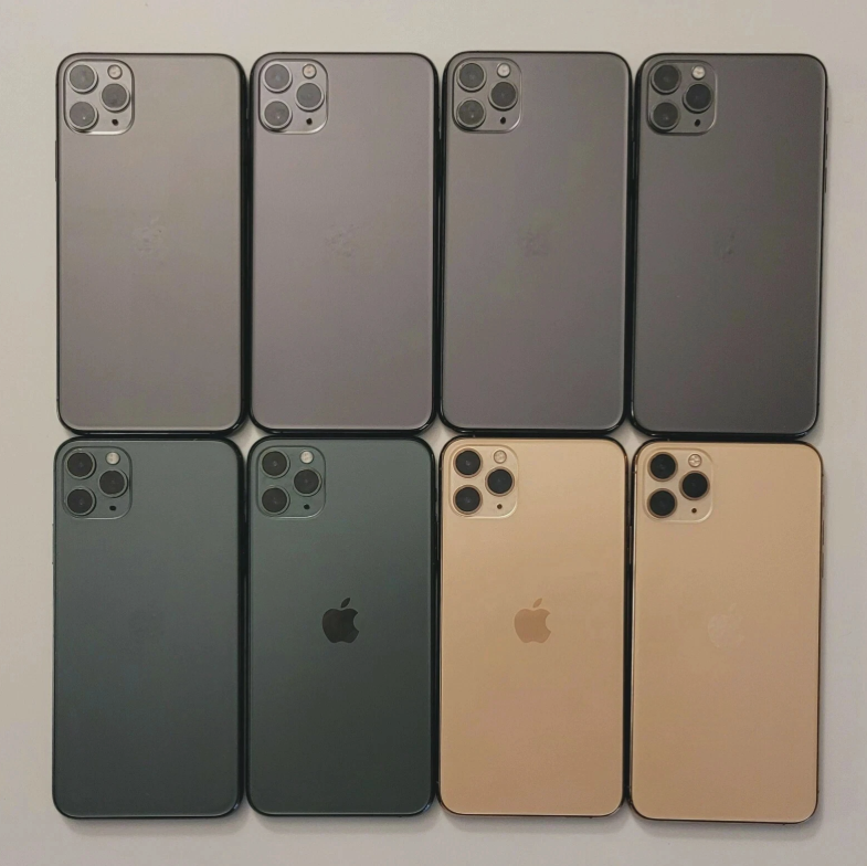 Lot de 8 Iphone Apple 11 Pro Max 256 Go 