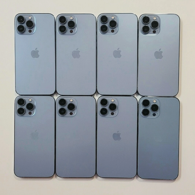 Lot de 8 Iphone Apple 13 Pro Max 256 GO