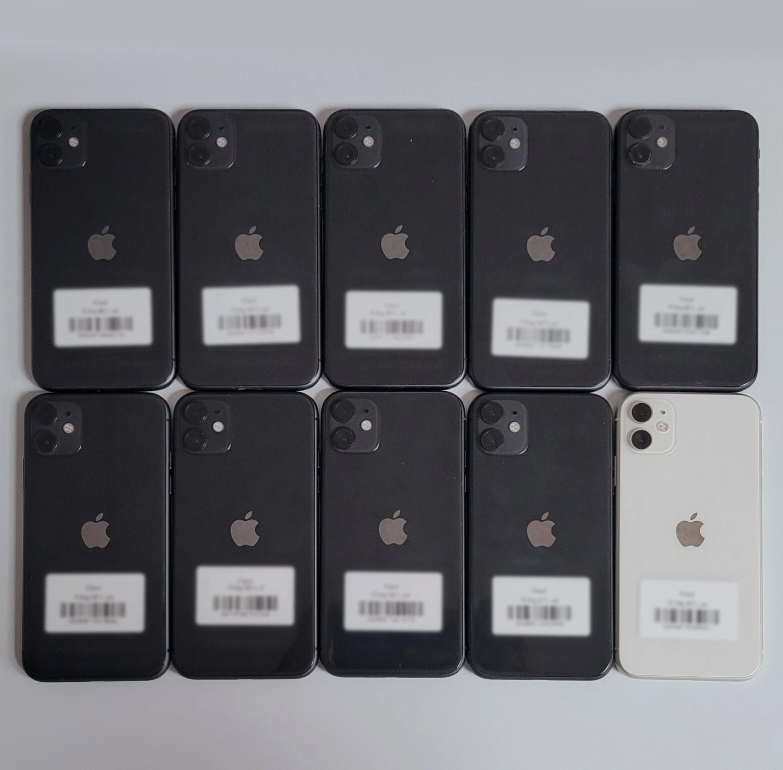 Lot de 10 Iphone Apple 11 128 GO 