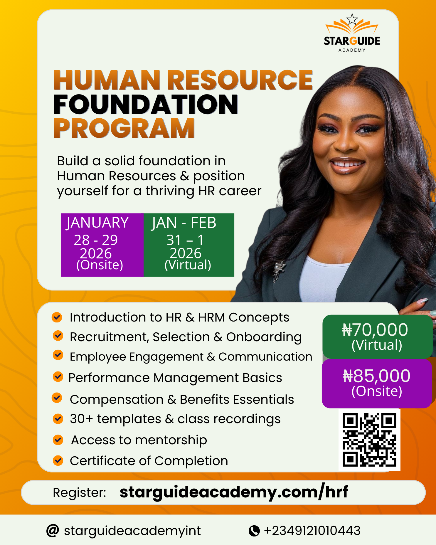 Human Resource Foundation Program