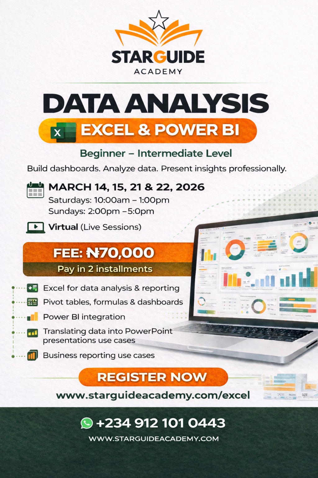 Data Analysis with Excel and Power Bi