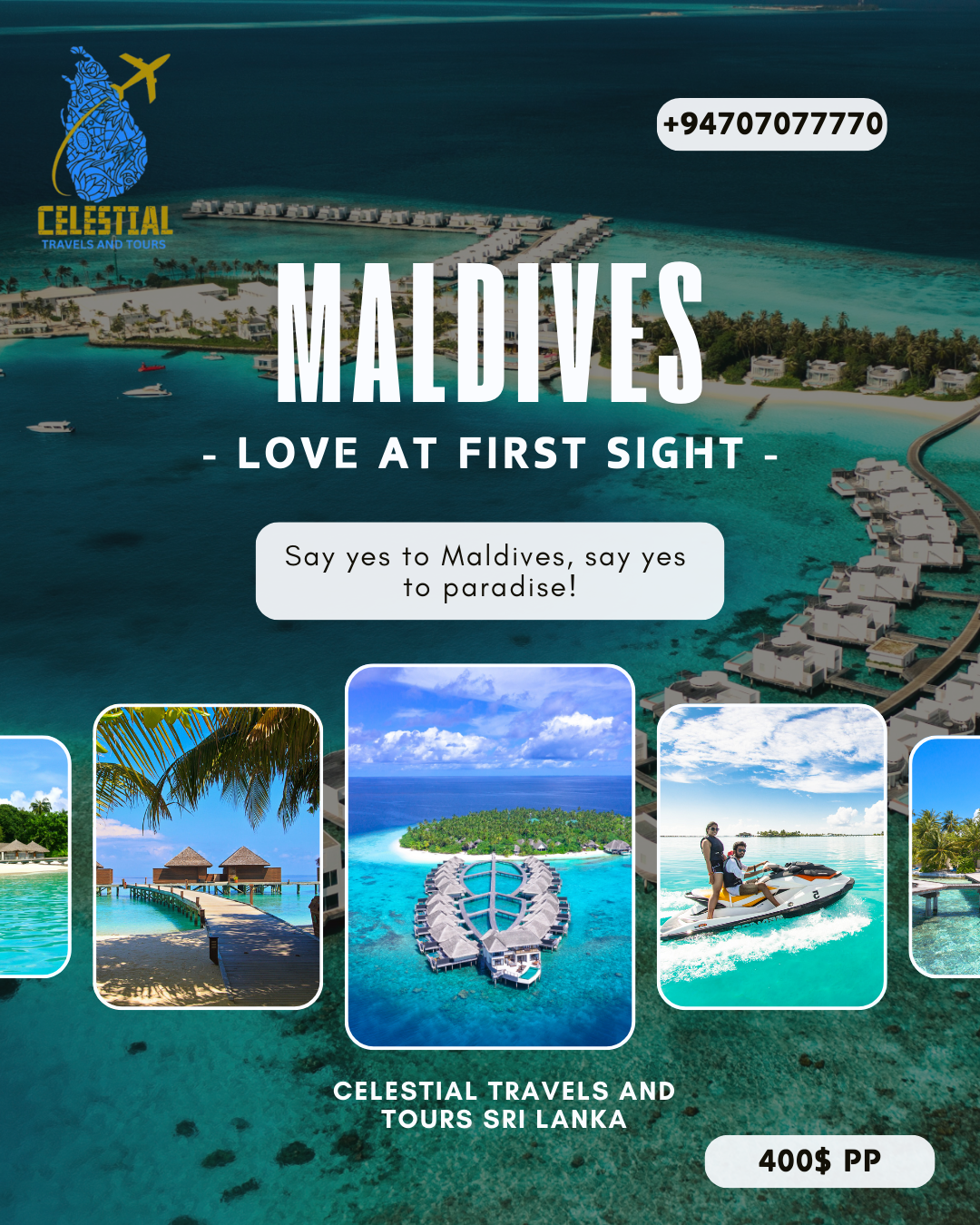 MALDIVES PACKAGE 4 DAYS 3 NIGHTS
