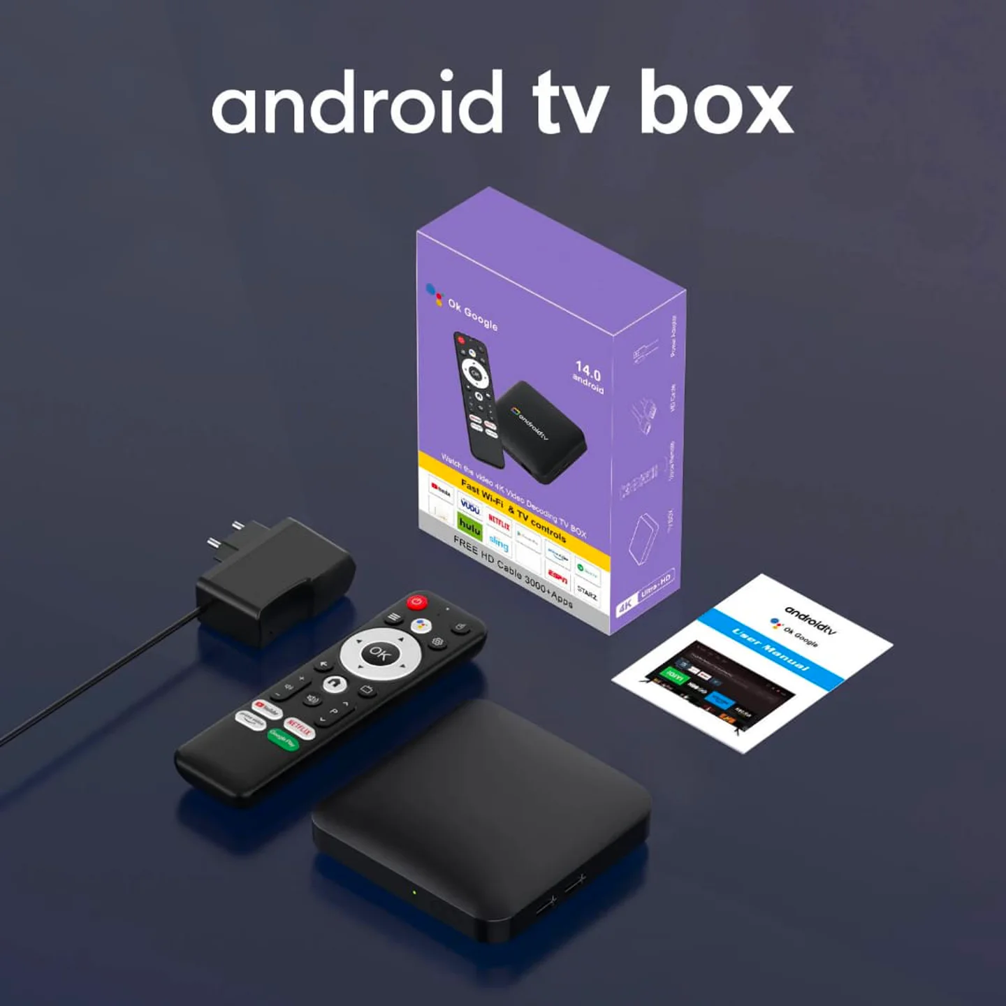Android TV Box | Stream Movies, TV Shows, & More in 4K Quality