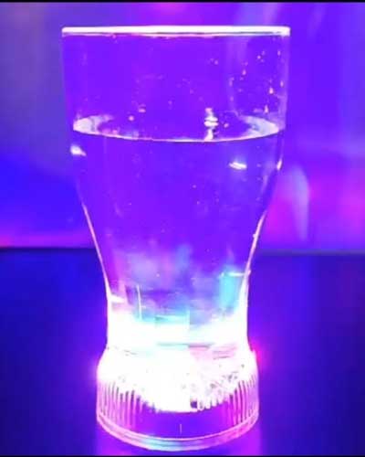 LED Light-Up Drinking Glass