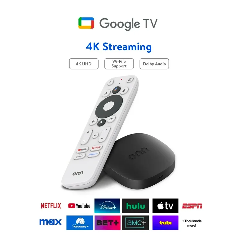 Google TV 4K Streaming Box – Transform Any Old TV into a Smart TV