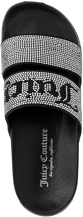 Juicy Couture Rhinestone Slide Sandal - SIZE - US 8